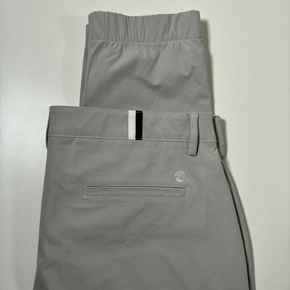 NEW Rhoback Looper Delta Jogger 36x30 Gray Golf Performance Stretch Chino